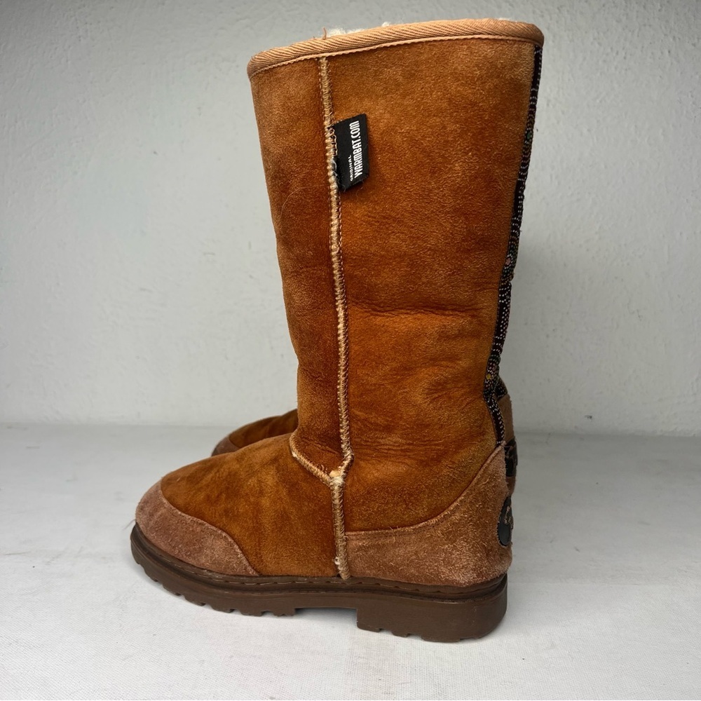 Warmbat Australia tan Sherpa mid calf boots